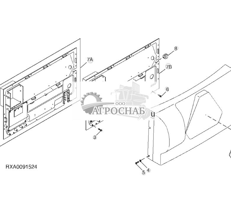 Задняя крышка кабины - ST394155 432.jpg
